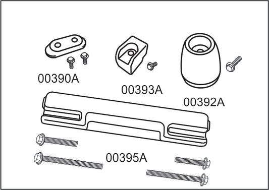 10463A Complete Anode Kit for Evinrude E-TEC G2 Outboards