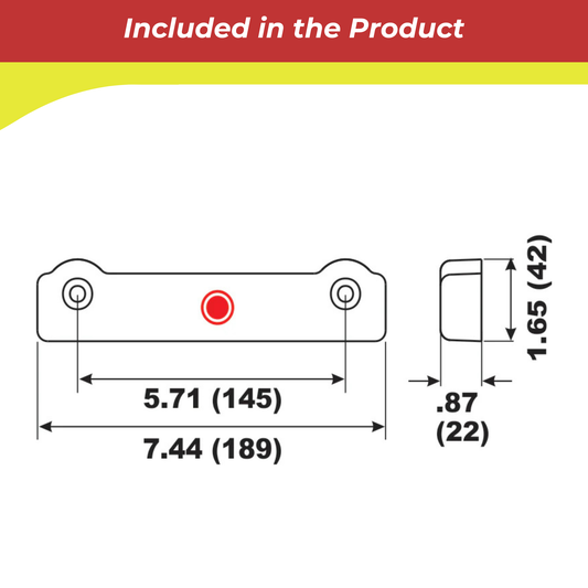 00111A for Volvo Penta Anodic Bar — Replaces Volvo 832598
