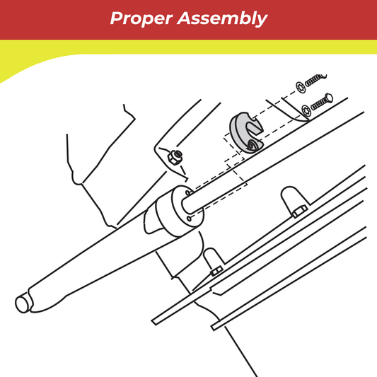 Technical diagram of a 00042A anode mechanical assembly with labeled parts on a white background.