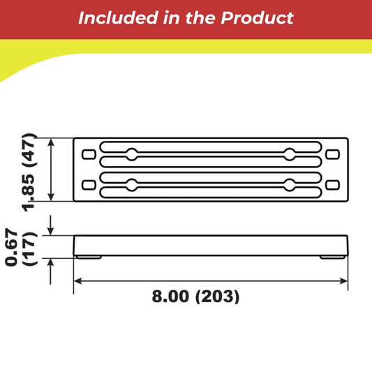 Technical drawing of a 00357a with dimensions labeled