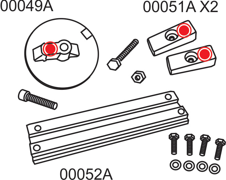 10202A Complete Anode Kit for Mercury Verado 4 & Optimax Outboards