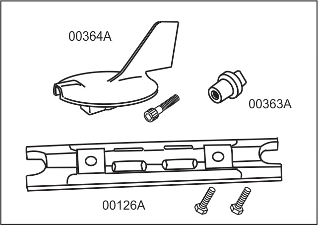 10493A Complete Anode Kit for Yamaha 80–100 HP Outboards