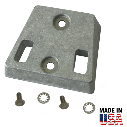 00154A for Bombardier (OMC) Transom Mount Anode — Replaces OMC 984547