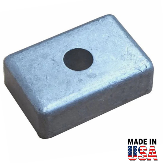 00226A for Square Block Anode 4–9.9hp — Replaces Mercury 875208 / Tohatsu 3H6-60218-0