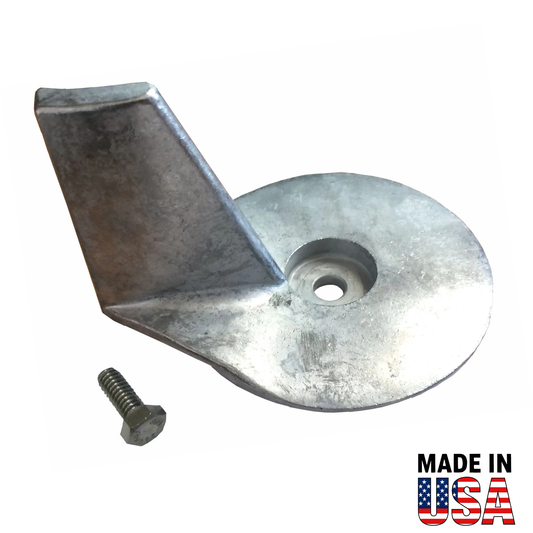 00380A for Mercury Trim Tab Anode 25–50hp — Replaces Mercury 822157T 2