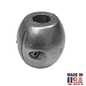 C0875A Streamlined Shaft Anode – 7/8" Aluminum Shaft Anode