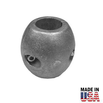 C1000A Streamlined Shaft Anode – 1" Aluminum Sacrificial Shaft Anode