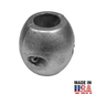C1125A Streamlined Shaft Anode – 1-1/8" Aluminum Shaft Anode