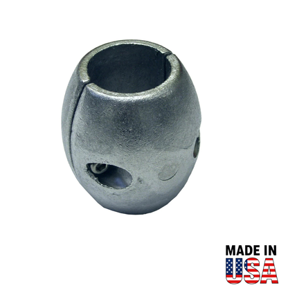 C1250A Streamlined Shaft Anode – 1-1/4" Aluminum Sacrificial Shaft Anode