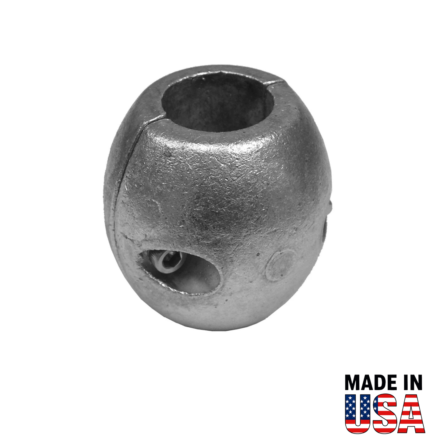 C1250AA (Large) Streamlined Shaft Anode – 1-1/4" Aluminum Sacrificial Shaft Anode
