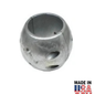 C2000A Streamlined Shaft Anode – 2" Aluminum Sacrificial Shaft Anode