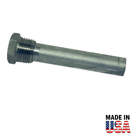 CE-0A Complete Aluminum Pencil Anode with Plug — Replaces E-0A