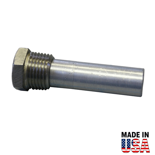 CE-2 Complete Aluminum Pencil Anode with Plug — Replaces E-2 / CME-2