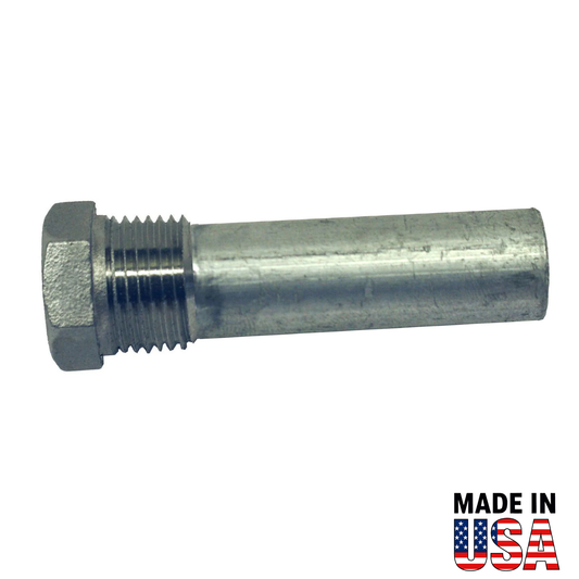 CE-2D Complete Aluminum Pencil Anode with Plug — Replaces E-2D