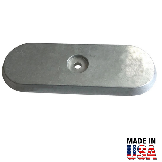 HN1A Hull Plate – Aluminum Transom Anode