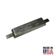 HA3A-S 5 lb Strap Anode with Steel Strap – Aluminum Sacrificial Hull Anode