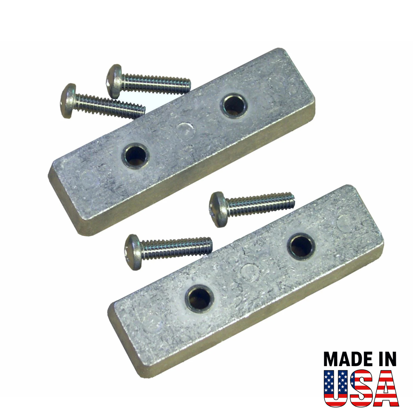 HBNTA Bennett Trim Tab Anode Set – Aluminum Sacrificial Trim Tab Anodes