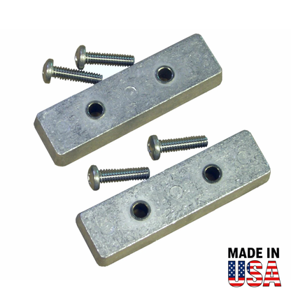 HBNTA Bennett Trim Tab Anode Set – Aluminum Sacrificial Trim Tab Anodes