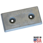 HC23A 10 lbs Bolt-On Hull Anode – Aluminum Hull Anode
