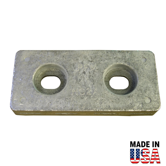 HC2A Hull Anode – Aluminum Sacrificial Hull Anode