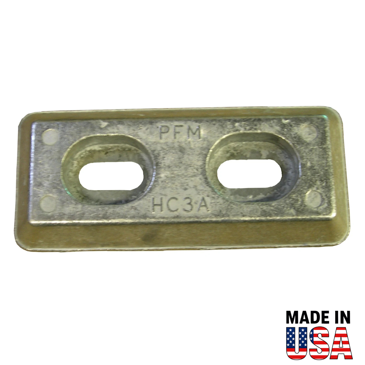 HC3A Hull Anode – Aluminum Sacrificial Hull Anode