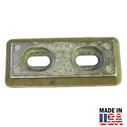 HC3A Hull Anode – Aluminum Sacrificial Hull Anode