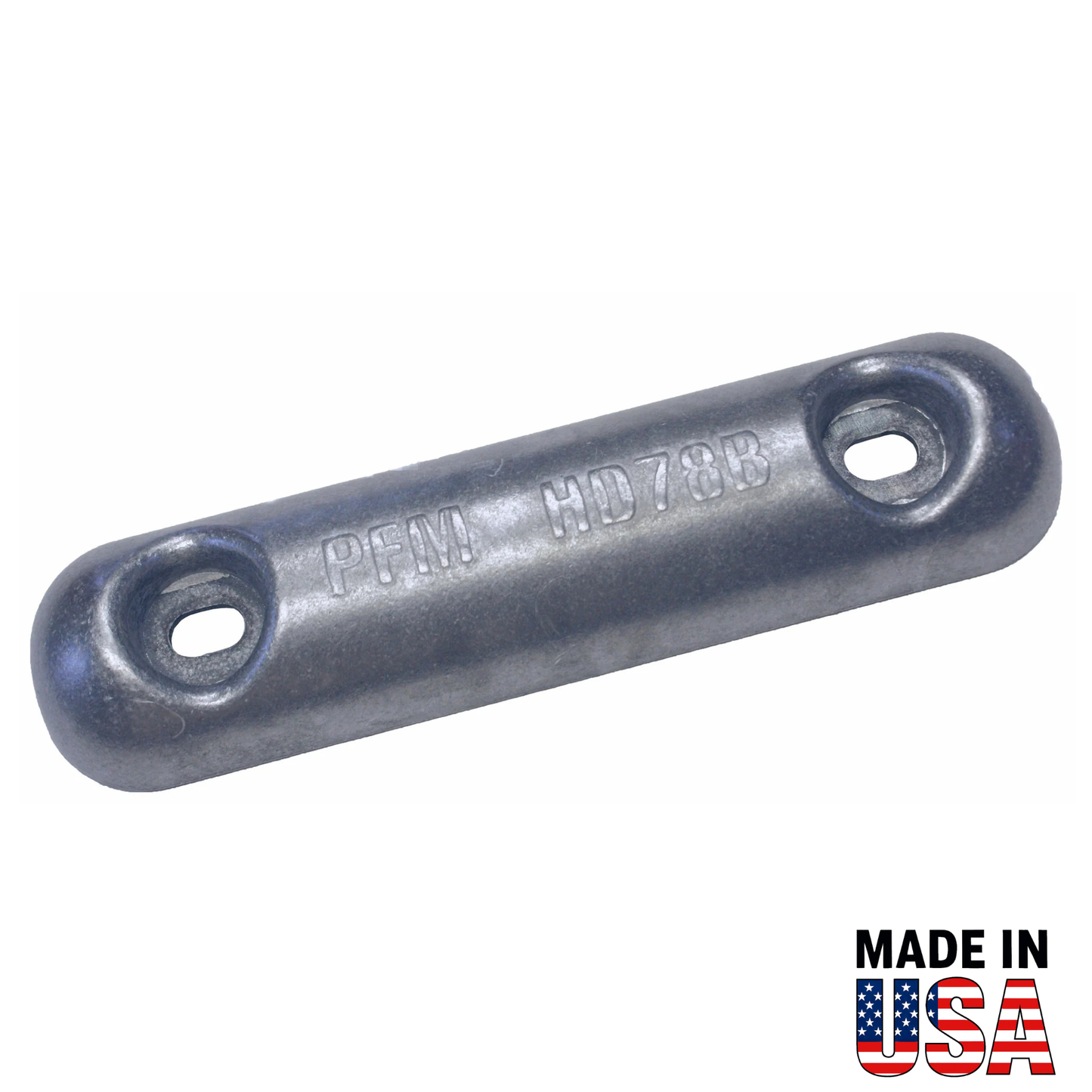 HD78BA 1.5 kg Hull Anode – Aluminum Sacrificial Hull Anode