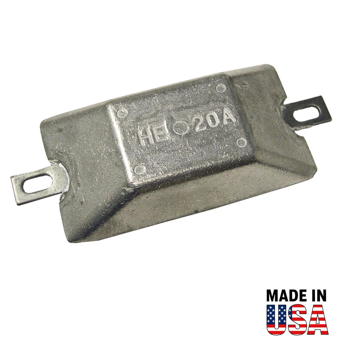 HE020A European Hull Anode – Aluminum Sacrificial Hull Anode