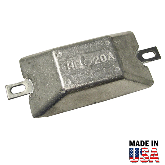 HE020A European Hull Anode – Aluminum Sacrificial Hull Anode