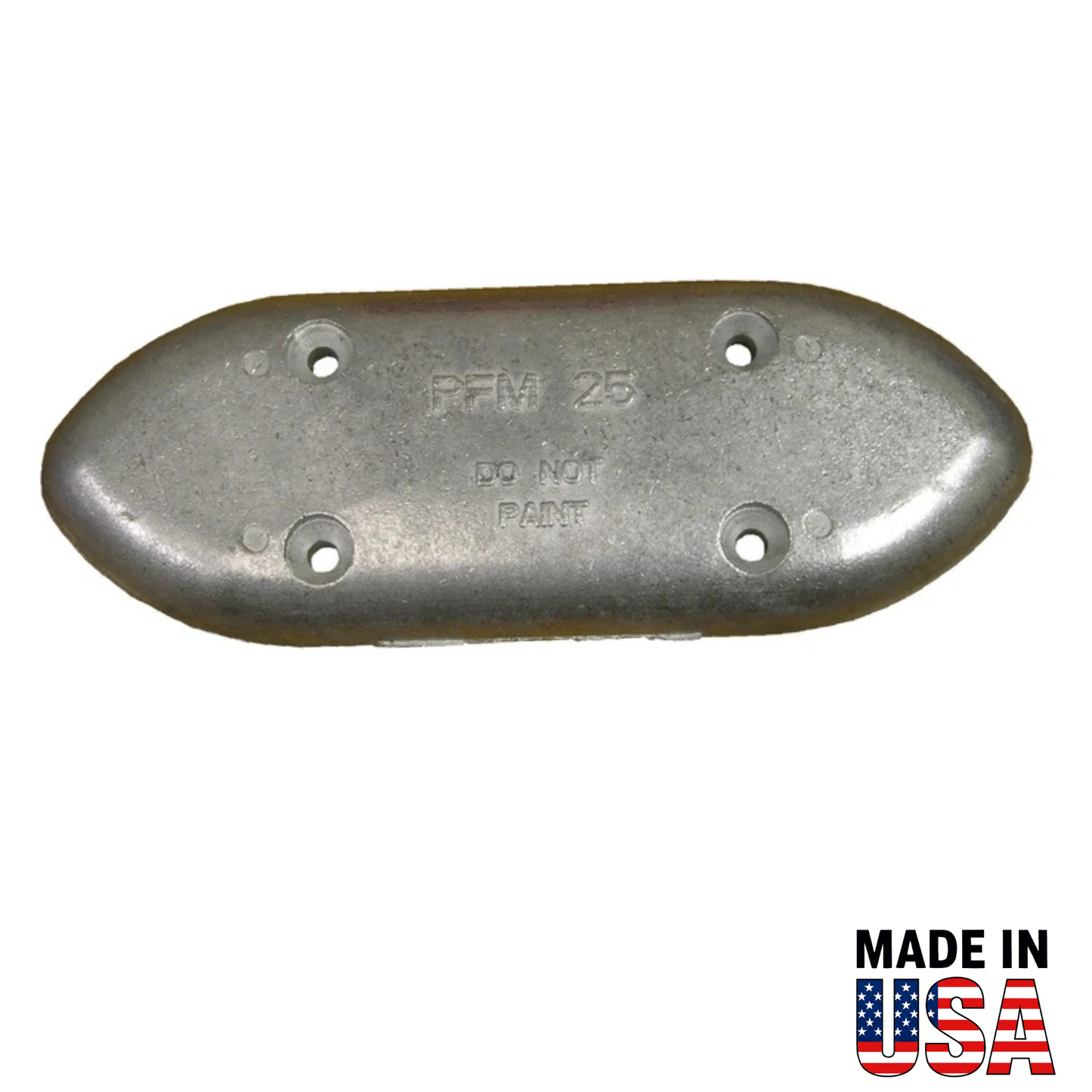 HM25A Hull Anode – Aluminum Transom Anode