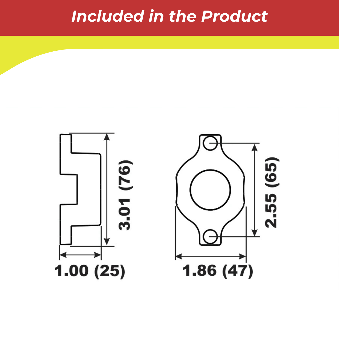 00144A for Bombardier (Johnson/Evinrude) Front Gearcase Anode — Replaces 433580
