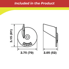 00352A for Trim Tab Anode 20–35hp — Replaces Suzuki 55125-96310