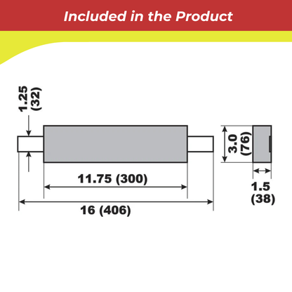 HA3A-S 5 lb Strap Anode with Steel Strap – Aluminum Sacrificial Hull Anode