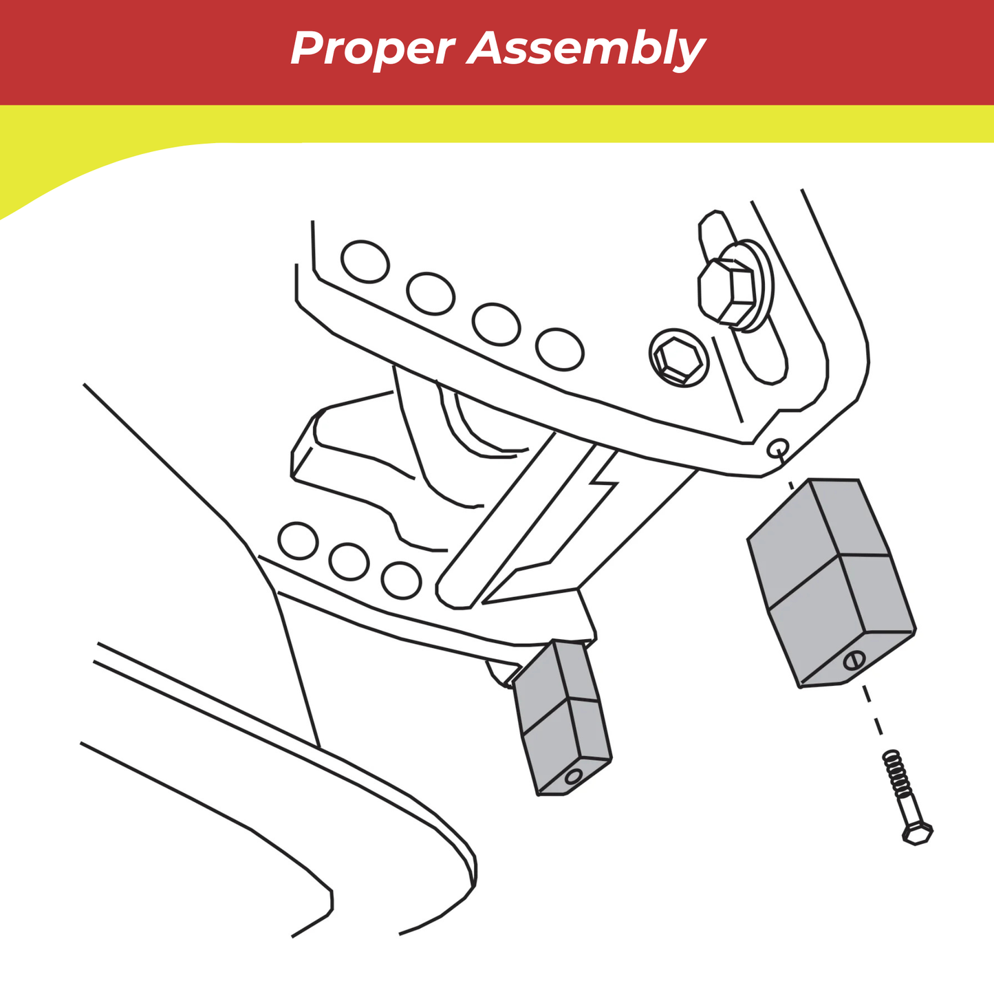 00155A for Bombardier (Johnson/Evinrude) Rear Gearcase Block Anode — Replaces 433458 / 398331