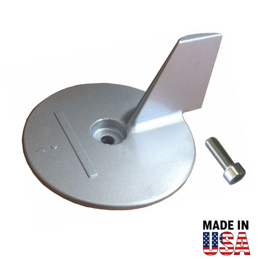 00029A for Honda Small Plate Anode — Replaces Honda 41107-ZW1-B01ZA
