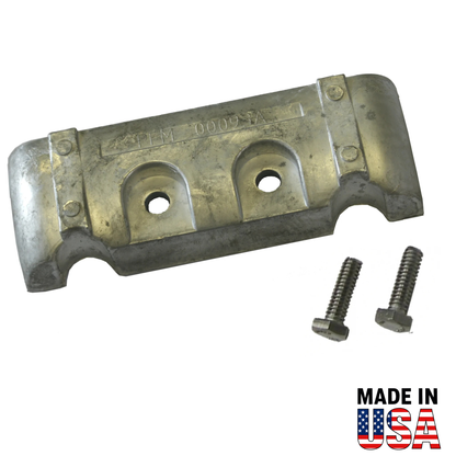 Metal 0093a with two screws on a white background, featuring 'Made in USA' text.