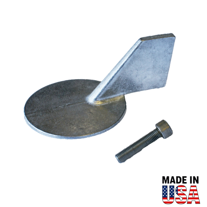 00123A for Yamaha Trim Tab Anode 50–90hp — Replaces Yamaha 688-45371-02