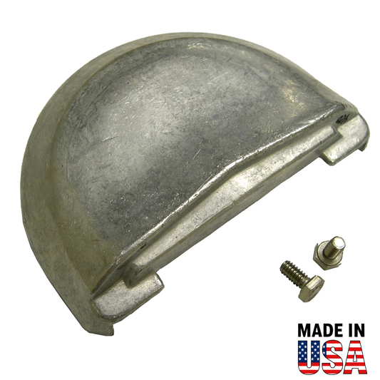 00162A for Volvo Penta Transom Plate SX Anode — Replaces Volvo 3855411