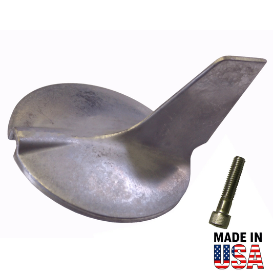 00185A for Yamaha Trim Tab Anode 200–300hp (2-Stroke) — Replaces Yamaha 69L-45371-00