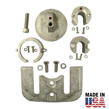 Metal 10060A kit hardware components on a white background with 'Made in USA' text.