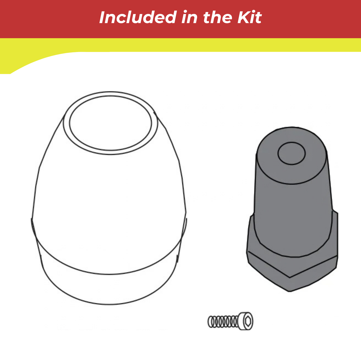 10195A Prop Anode Retrofit Kit for Mercruiser Bravo 3 (2003 & Earlier)