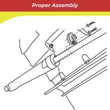 Technical diagram of a 00042A anode mechanical assembly with labeled parts on a white background.