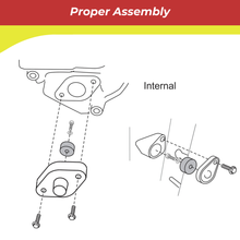 Technical diagram of 00344a anode mechanical assembly with labeled parts on a white background.