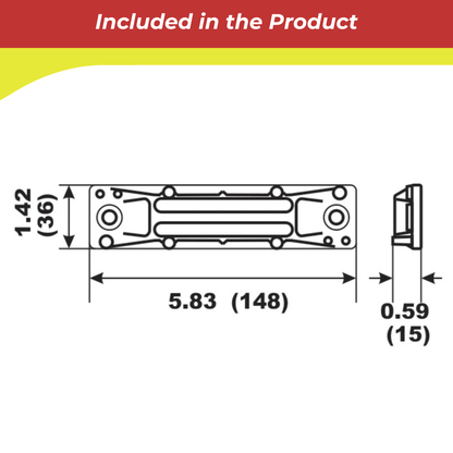 00028A for Stern Bracket Anode — Replaces Honda 06411-ZV5-000/020