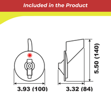 00125A for Yamaha Trim Tab Anode 150–225hp — Replaces Yamaha 6J9-45371-01