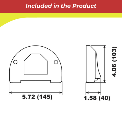 00153A for Bombardier (OMC) Cobra Front Gearcase Anode — Replaces OMC 3853818 / 984513