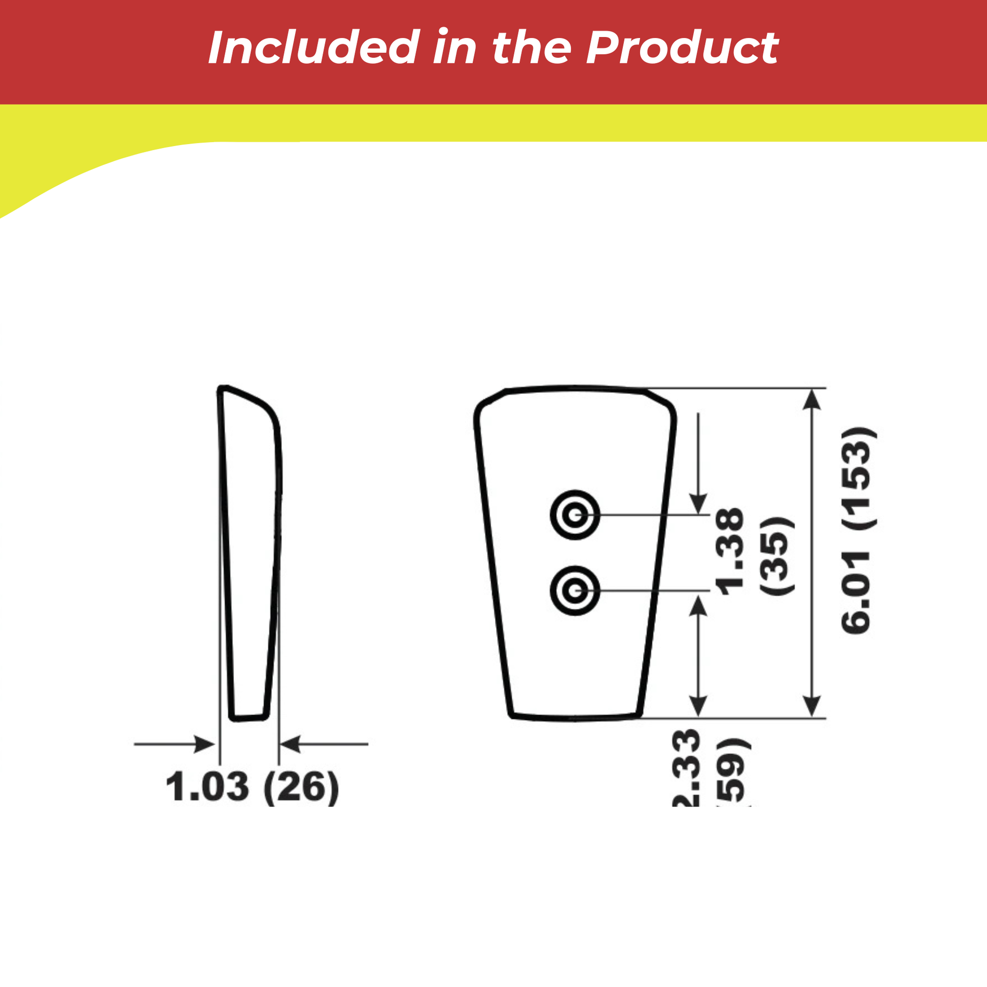 Technical drawing of a 00157a component with dimensions on a white background.