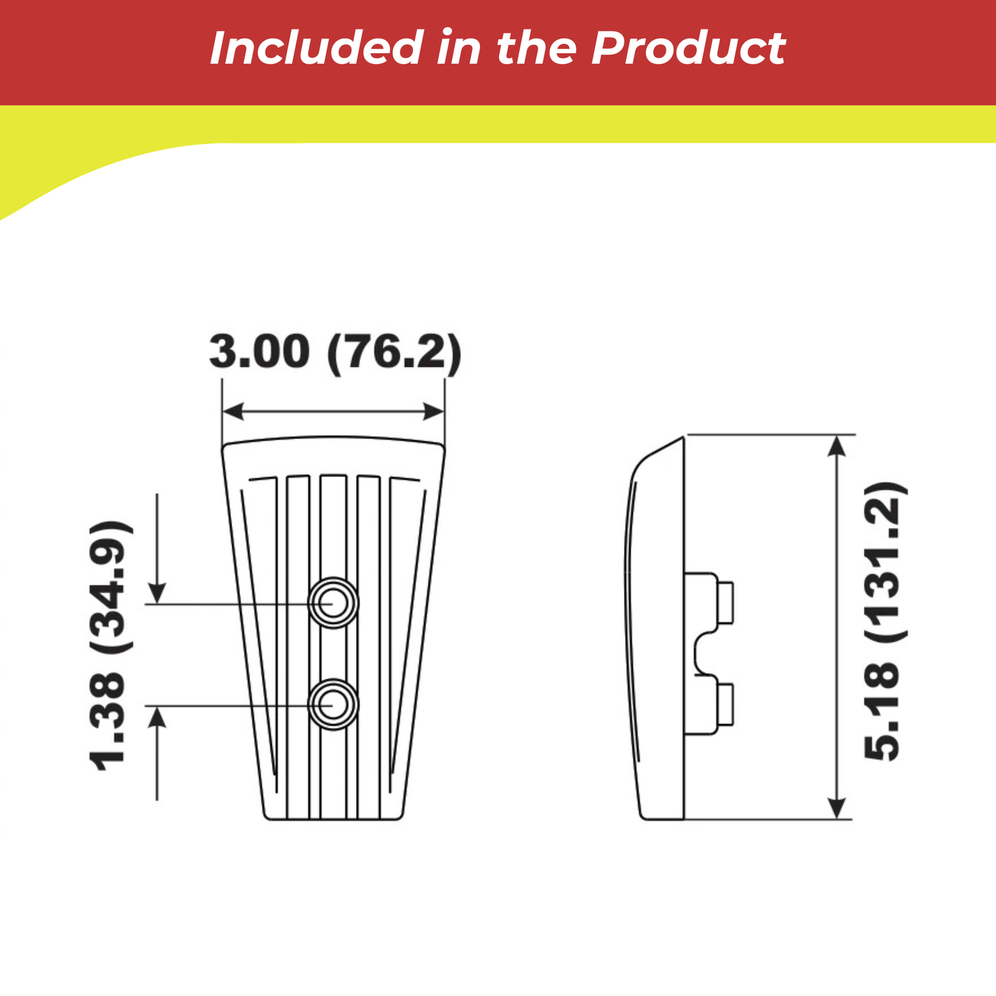 00218A for Volvo Penta DPH Cavitation Plate Anode — Replaces 3588746, 3588748, 3863206
