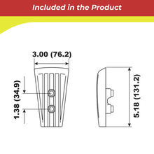 00218A for Volvo Penta DPH Cavitation Plate Anode — Replaces 3588746, 3588748, 3863206