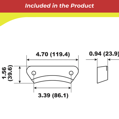 Technical drawing of a mechanical 00219a with dimensions on a white background.